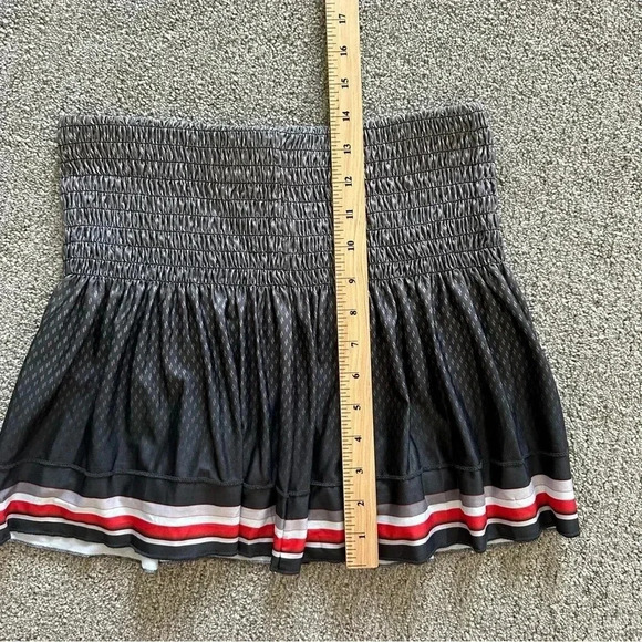 LUCKY IN LOVE- Tech It Out Long High Tech Smocked Skirt Tennis Pickeball Small - Picture 6 of 8